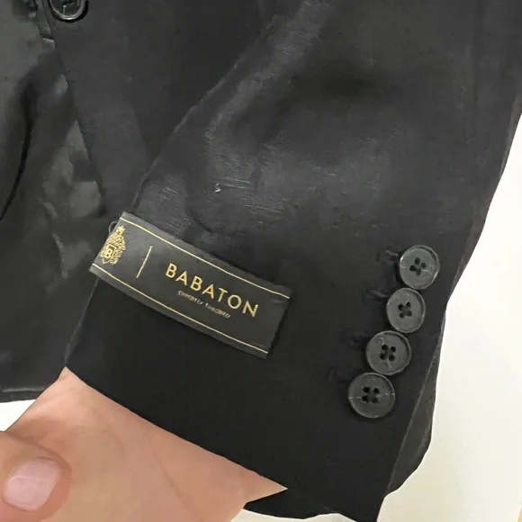 Babaton New Agency Linen Blazer M - Picture 8 of 11
